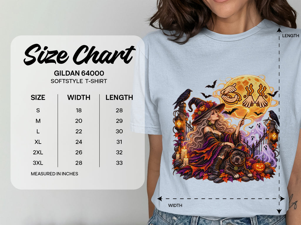 Midnight Familiar Witch T-Shirt