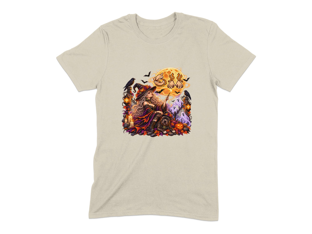 Midnight Familiar Witch T-Shirt
