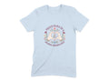 Light blue t-shirt with "Proud Nana of a Hearing Impaired Child" text and heart hands.