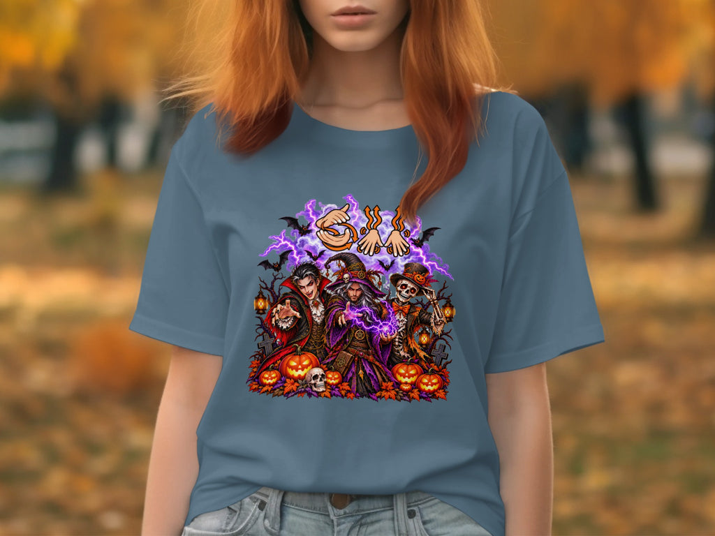 Spooky Season Auslan Graphic T-Shirt